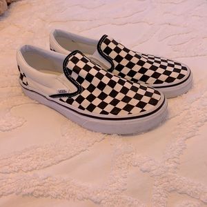 Women’s Checkered Slip-On Vans